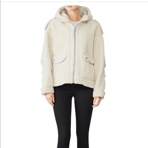 Scotch and Soda bonded teddy jacket